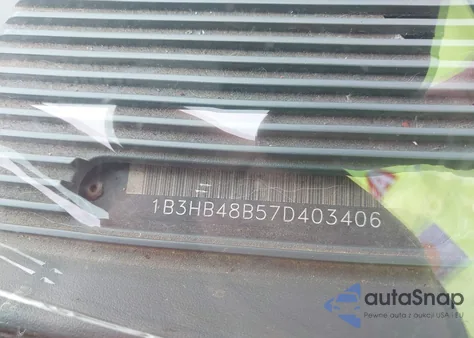 2007 Dodge Caliber Sxt из США, поврежденный, VIN 1B3HB48B57D403406